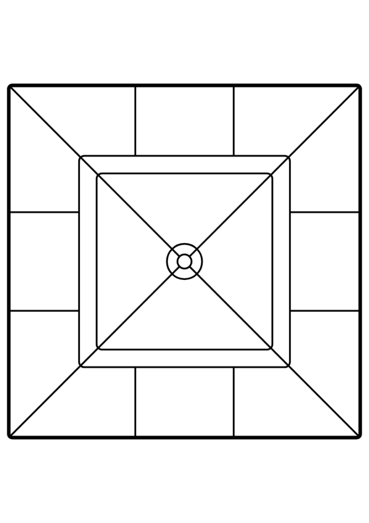 Поле для записи игры в преферанс ("пуля") в случае если участников четверо